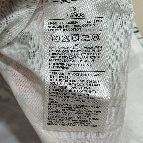 Janie and Jack Girl’s Size 3 The Olivia Smocked Top Short Bubble Sleeves Floral - Picture 13 of 13